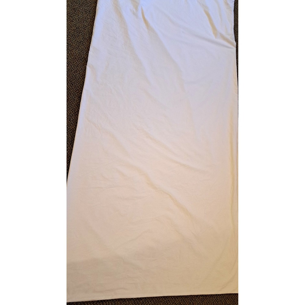 Doffapd 100% Washed-Cotton White Duvet Cover 88x90" Full Queen Buttons Closure